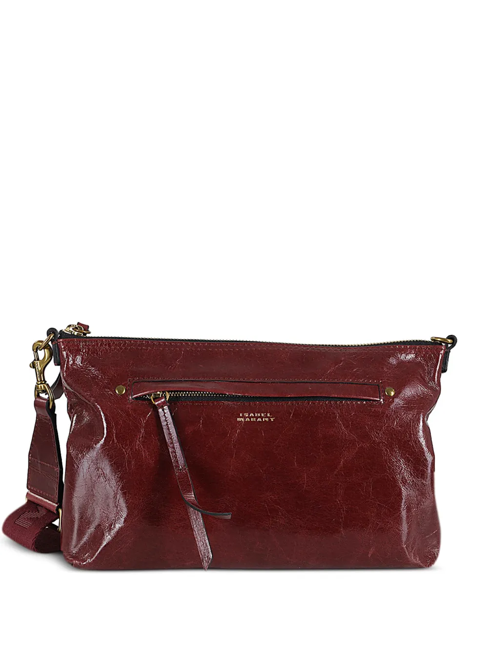 ISABEL MARANT Nessah crossbodytas Rood