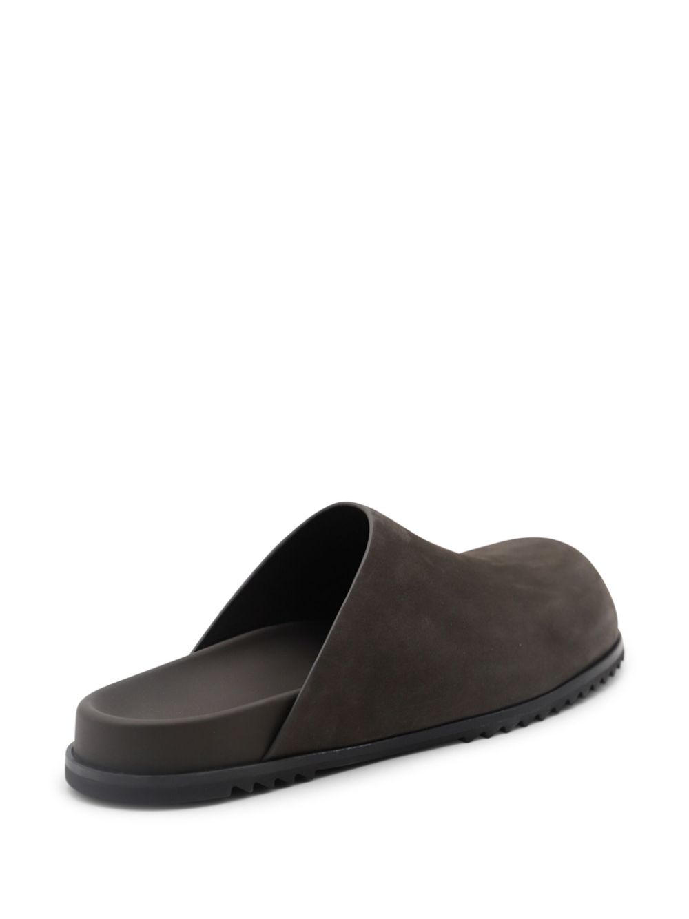 Rick Owens Slippers met ronde neus Zwart