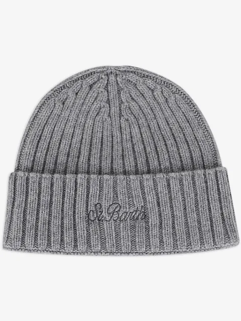 MC2 Saint Barth logo-embroidered beanie 