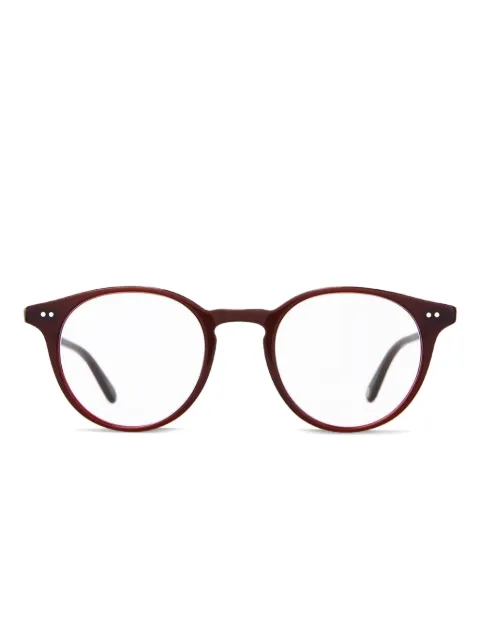Garrett Leight lentes con armazón redonda