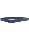 Orciani washed leather belt - Blue