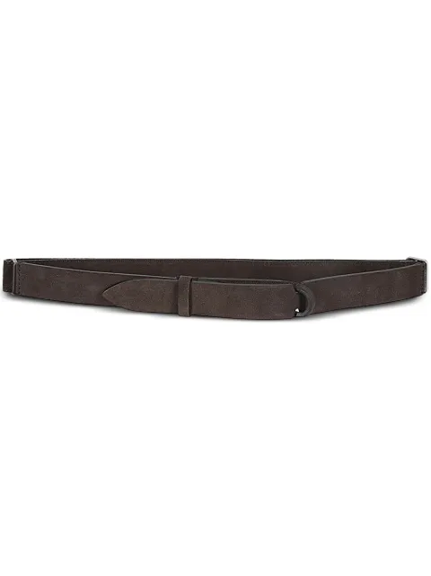 Orciani tonal-stitching leather belt