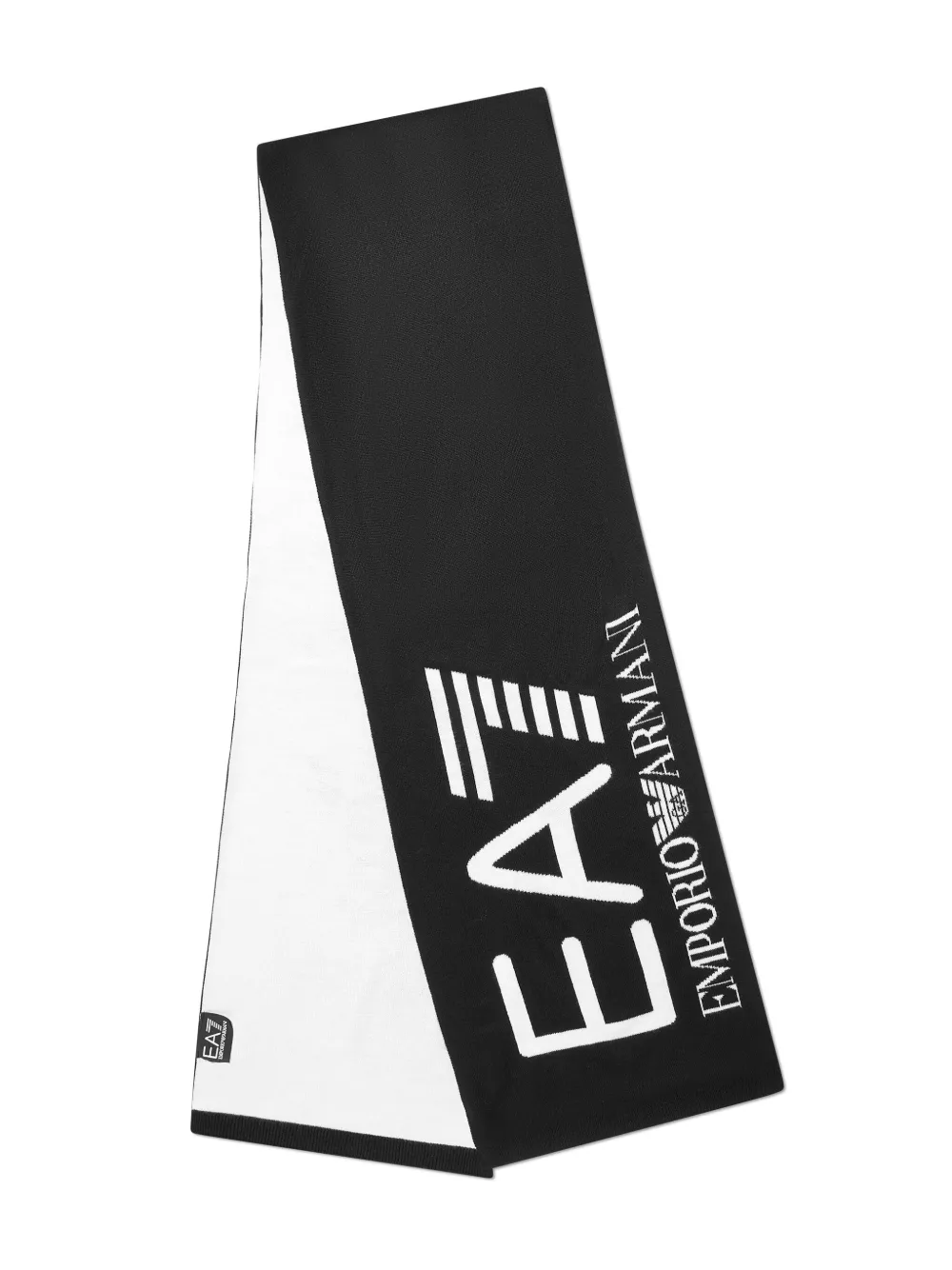 Emporio Ar i Kids Sjaal met logo-jacquard Zwart