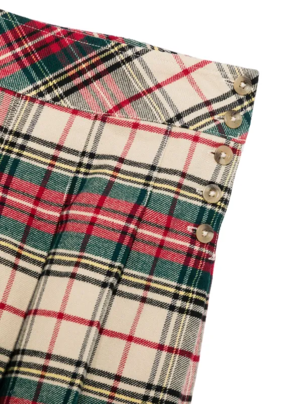 POLO RALPH LAUREN KIDS チェック プリーツスカート