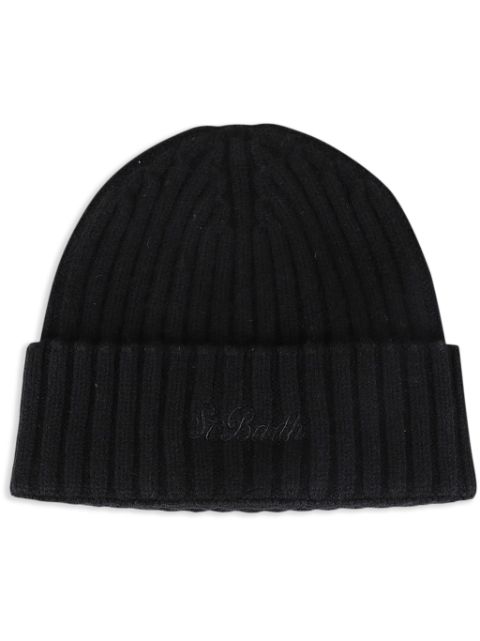 MC2 Saint Barth logo-embroidered beanie Men