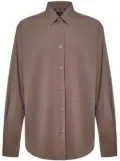 FENDI wool shirt - Brown