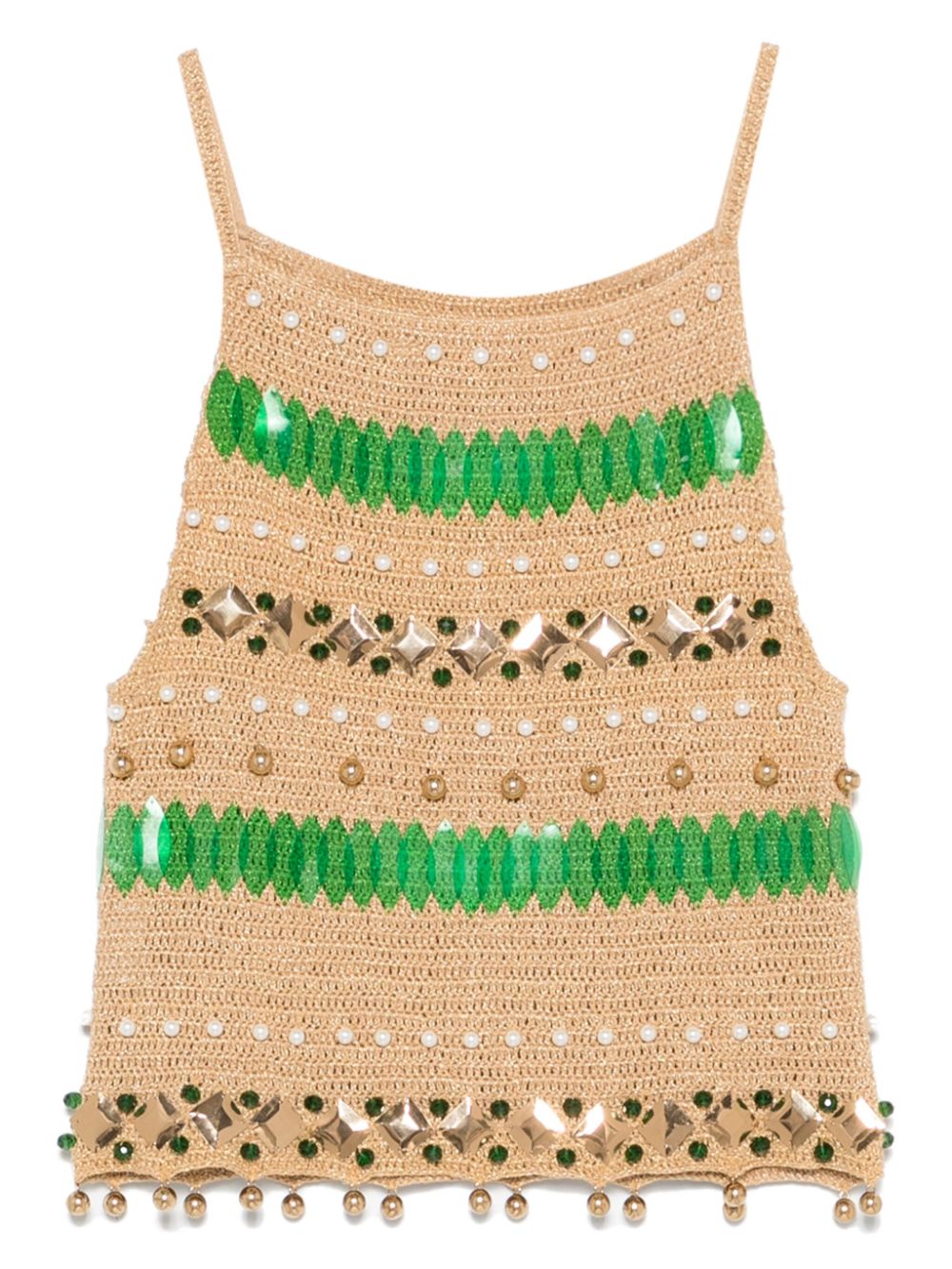 BODE Calypso tank top - Goud