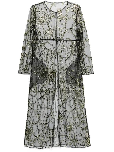 BODE semi-sheer coat