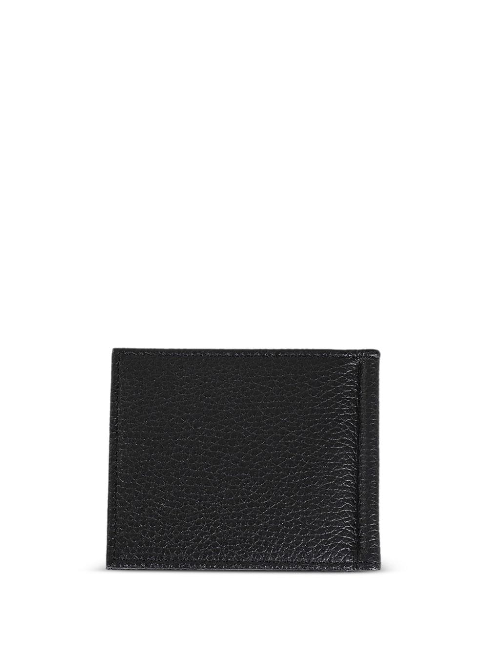 Shop Orciani Grained Wallet In Black