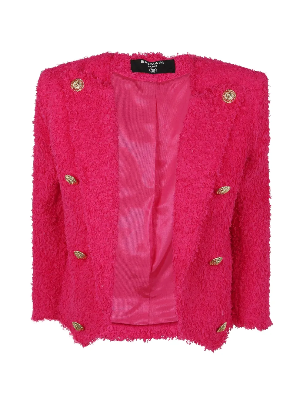 Balmain Giacca Spencer - Rosa