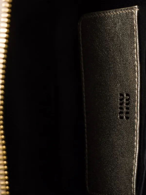 【MiuMiu】関税・送料込★ゴールド Arcadie レザー ミニバッグ Miu Miu Arcadie Mini Bag | Gold | FARFETCH JO