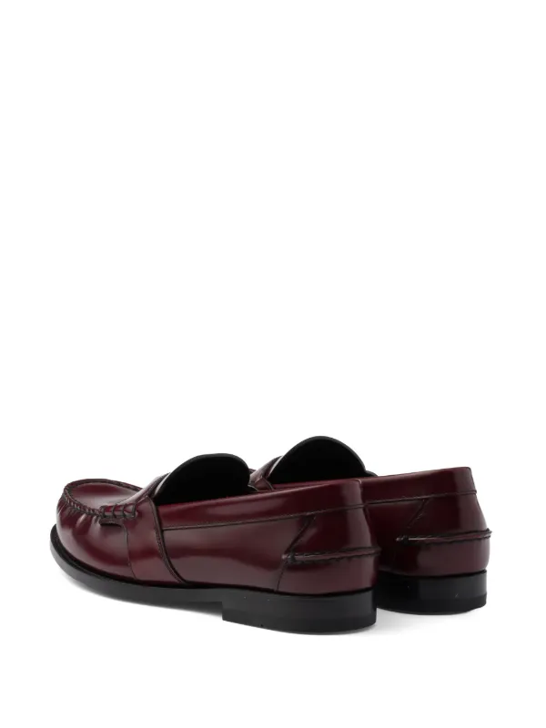 PRADAの定番であるサフィアーノレザーのローファー プラダ PRADA ローファー オックスフォード ブラッシュドレザー