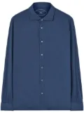 Fedeli button-down shirt - Blue