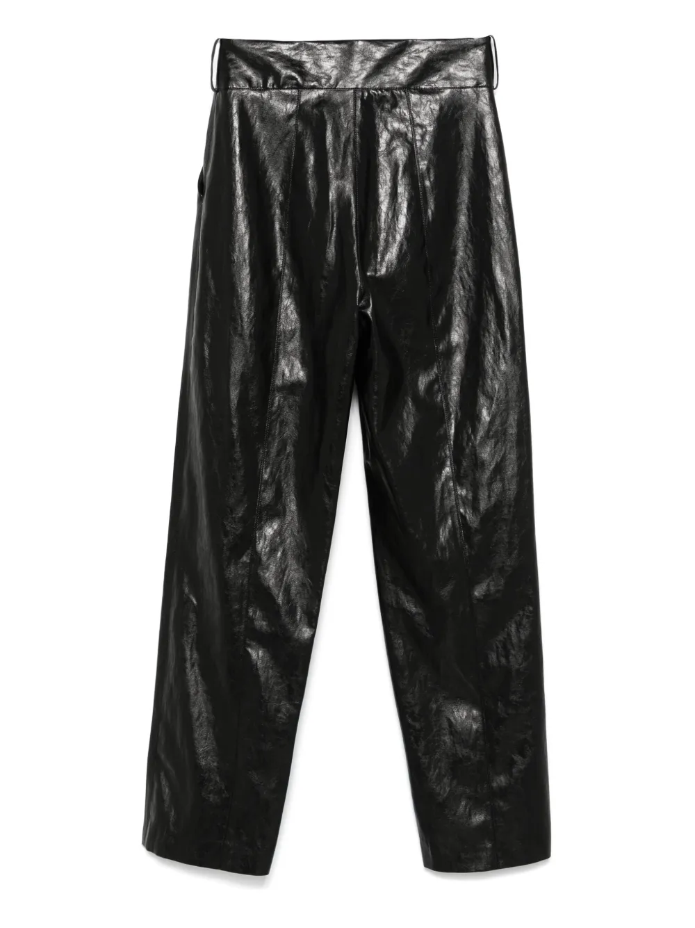 Federica Tosi tapered trousers - Zwart
