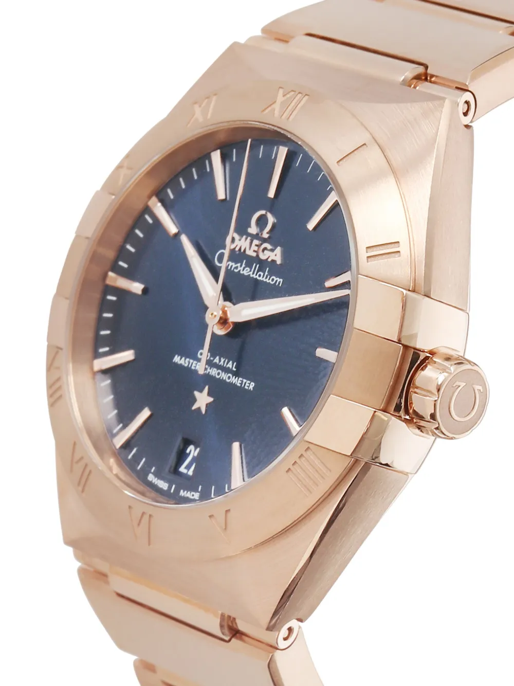 OMEGA Ongedragen Constellation Master 36mm horloge - Blauw