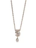 CHANEL Pre-Owned 18kt rose gold Nº 5 diamond necklace - Pink