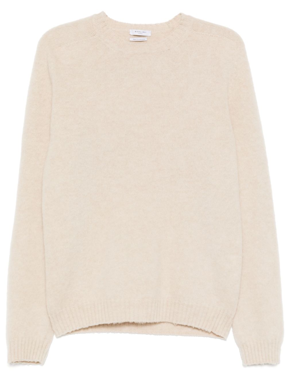 Boglioli long-sleeved jumper - Neutrals