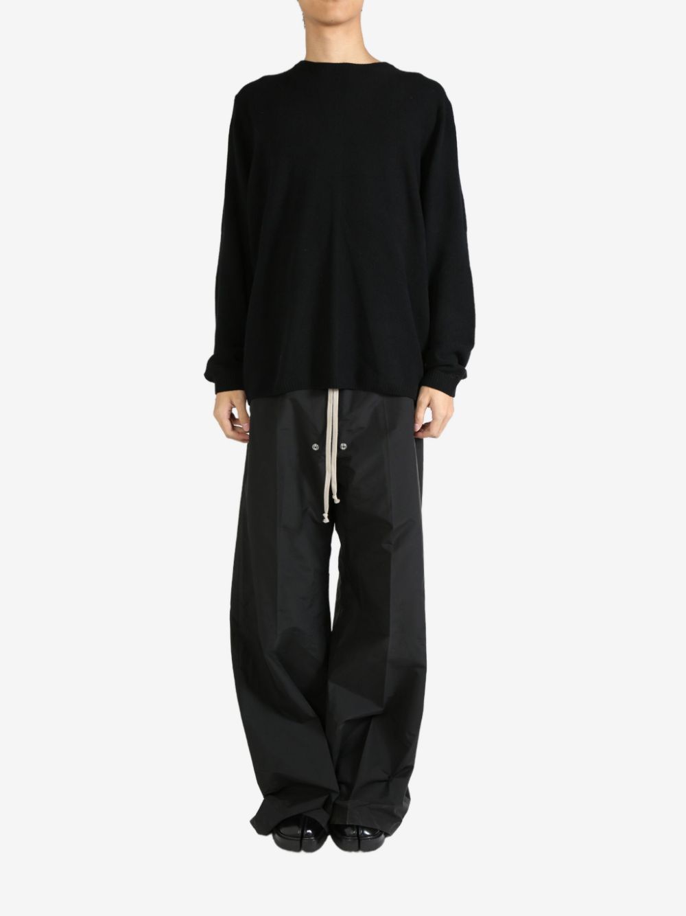 Moncler + Rick Owens knitted jumper - Zwart