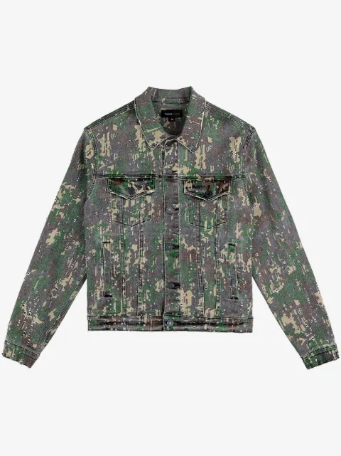 Purple Brand Militaire Buckshot jacket