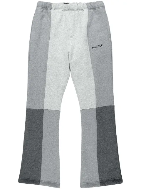 Purple Brand Wordmark track pants