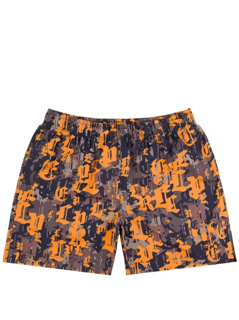 Purple Brand Gothic Camo shorts