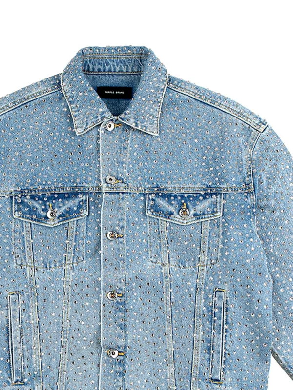Giacca Varsity HOLLOWAY Blu Uomo USA L