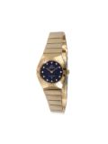 OMEGA pre-owned Constellation 25mm - Blue