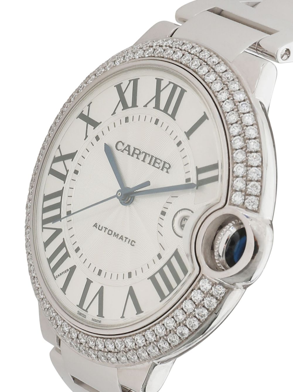 Cartier 2010-2019 Ronde de Cartier horloge 42 mm - Zilver