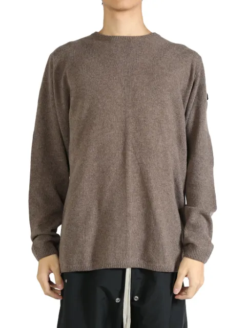 Moncler + Rick Owens ribbed-knit sweater