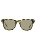 Zegna logo-engraved sunglasses - Brown