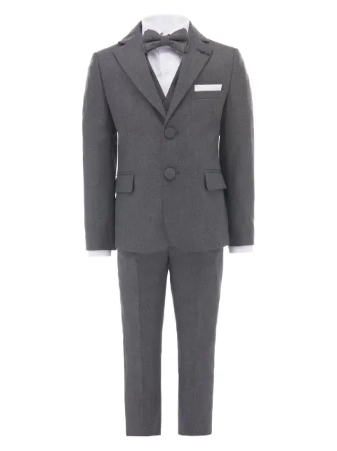 Moustache peak-lapels three-piece suit  