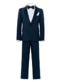 Moustache shawl-lapels suit - Blue