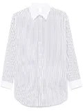 Maje striped shirt - White