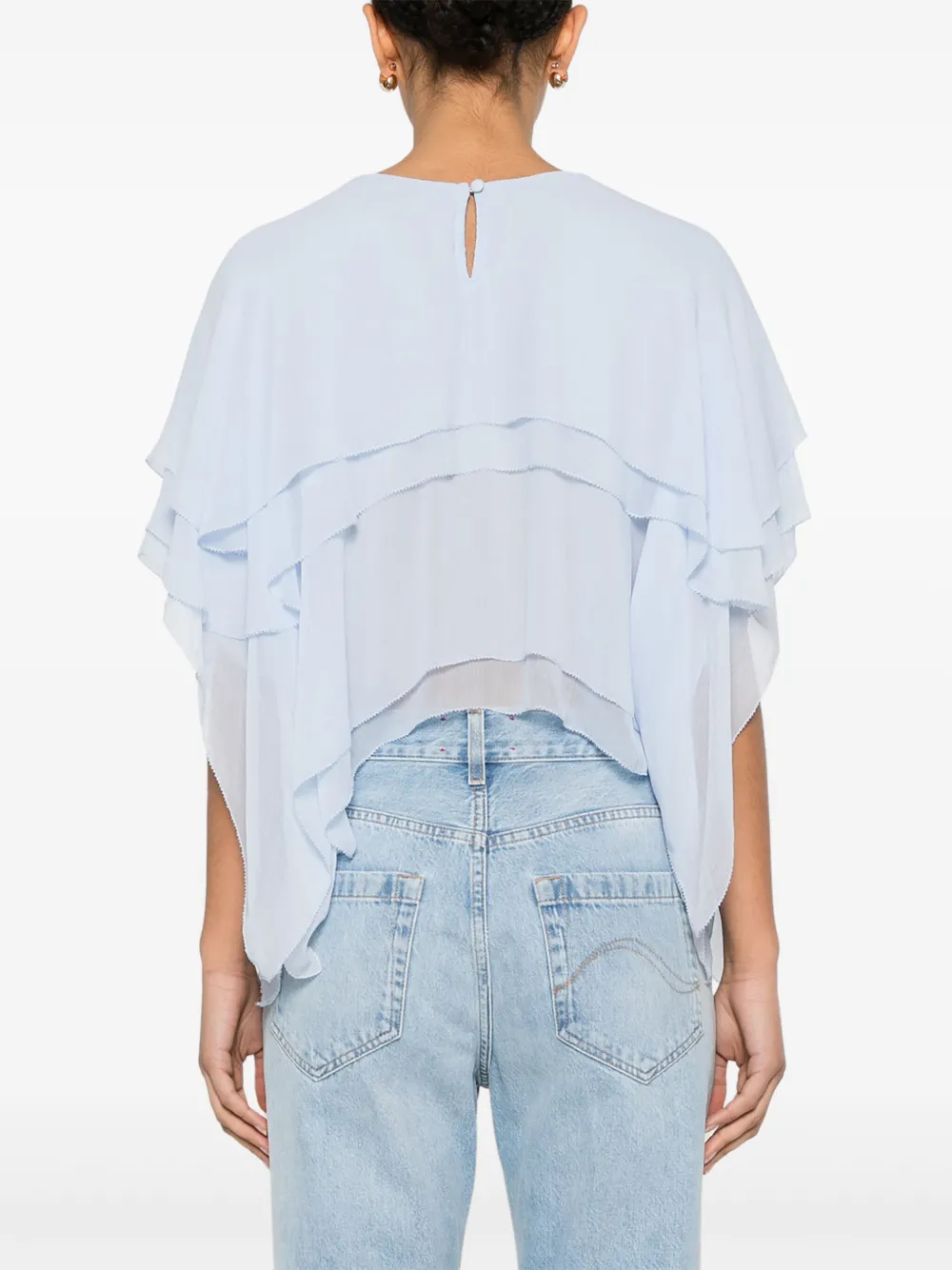 Maje Gelaagd shirt Blauw