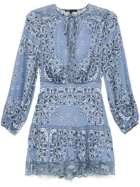 Maje floral-print mini dress