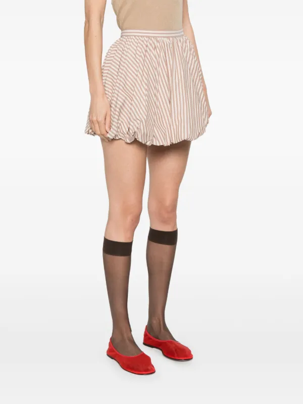 SANDRO Bubble Mini Skirt | Neutrals | FARFETCH