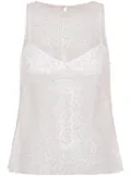 Anna Quan Demi top - White