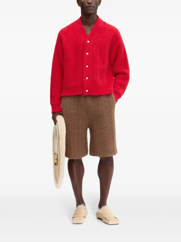 Jacquemus The Nuvola Cardigan | Red | FARFETCH