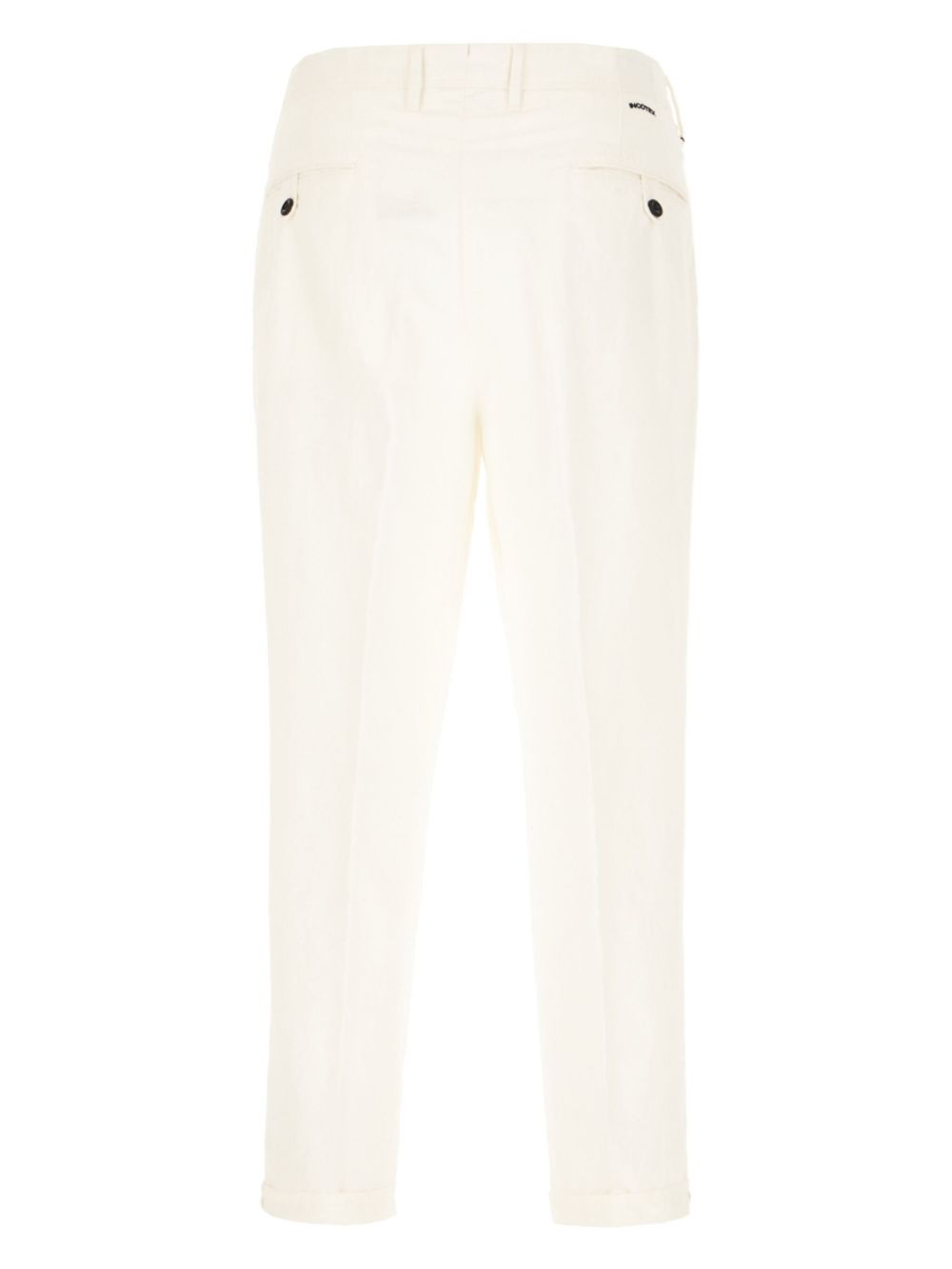 Incotex pressed-crease trousers - Wit