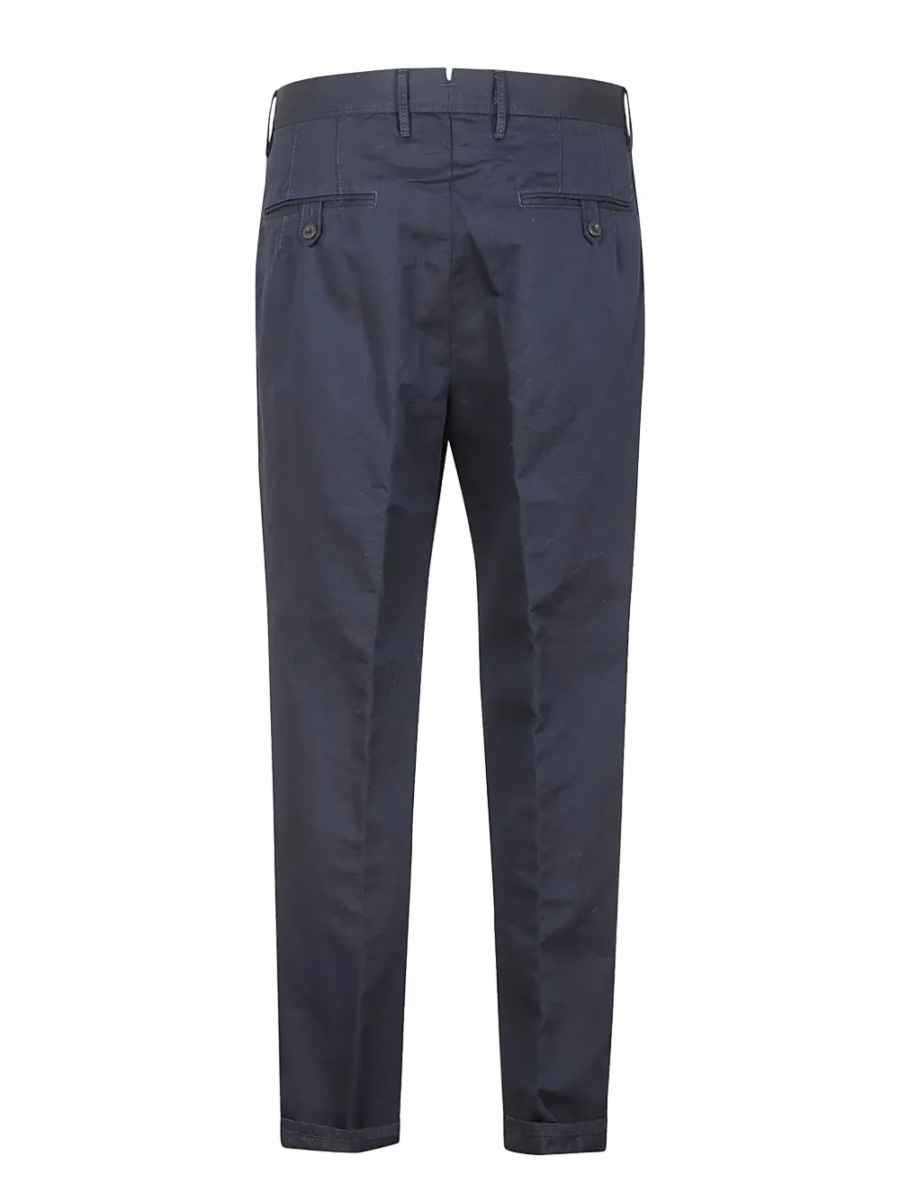 Incotex Broek met geplooid detail - Blauw