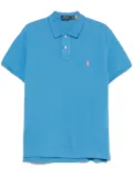 Polo Ralph Lauren Polo Pony-embroidered polo shirt - Blue