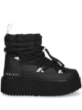 Inuikii ankle high-platform boots - Black