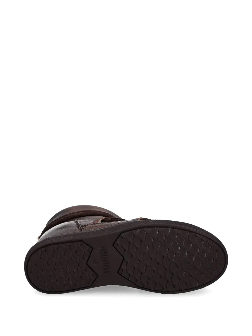 Inuikii Leather Ankle Boots In Brown