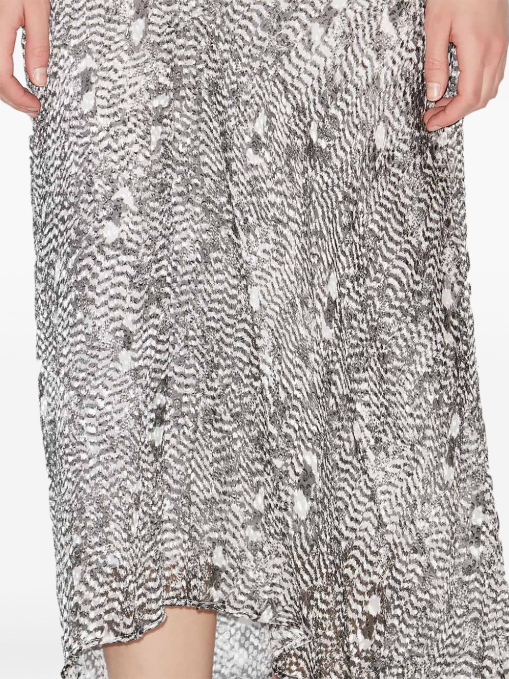 ISABEL MARANT Lisanne midi-rok Zwart