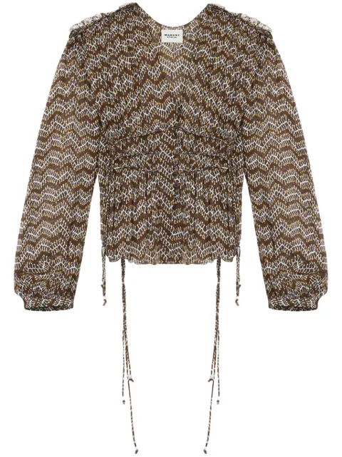 MARANT ÉTOILE Axeline top
