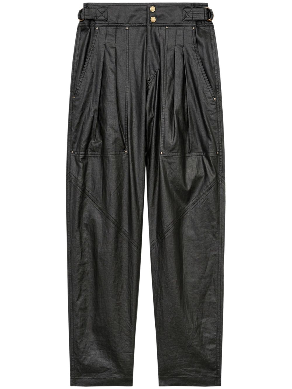 ISABEL MARANT Fidji straight broek Zwart