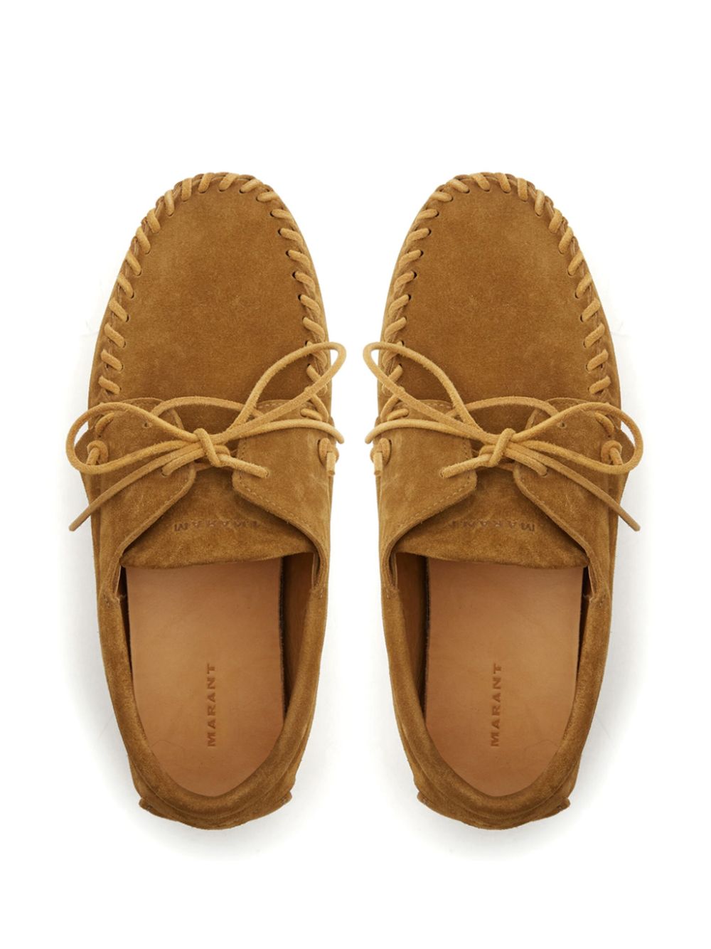 MARANT Fylan boat shoes Brown