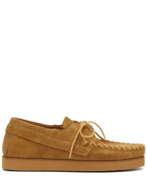 Jacquemus レザー デッキシューズ | ブラウン | FARFETCH JP