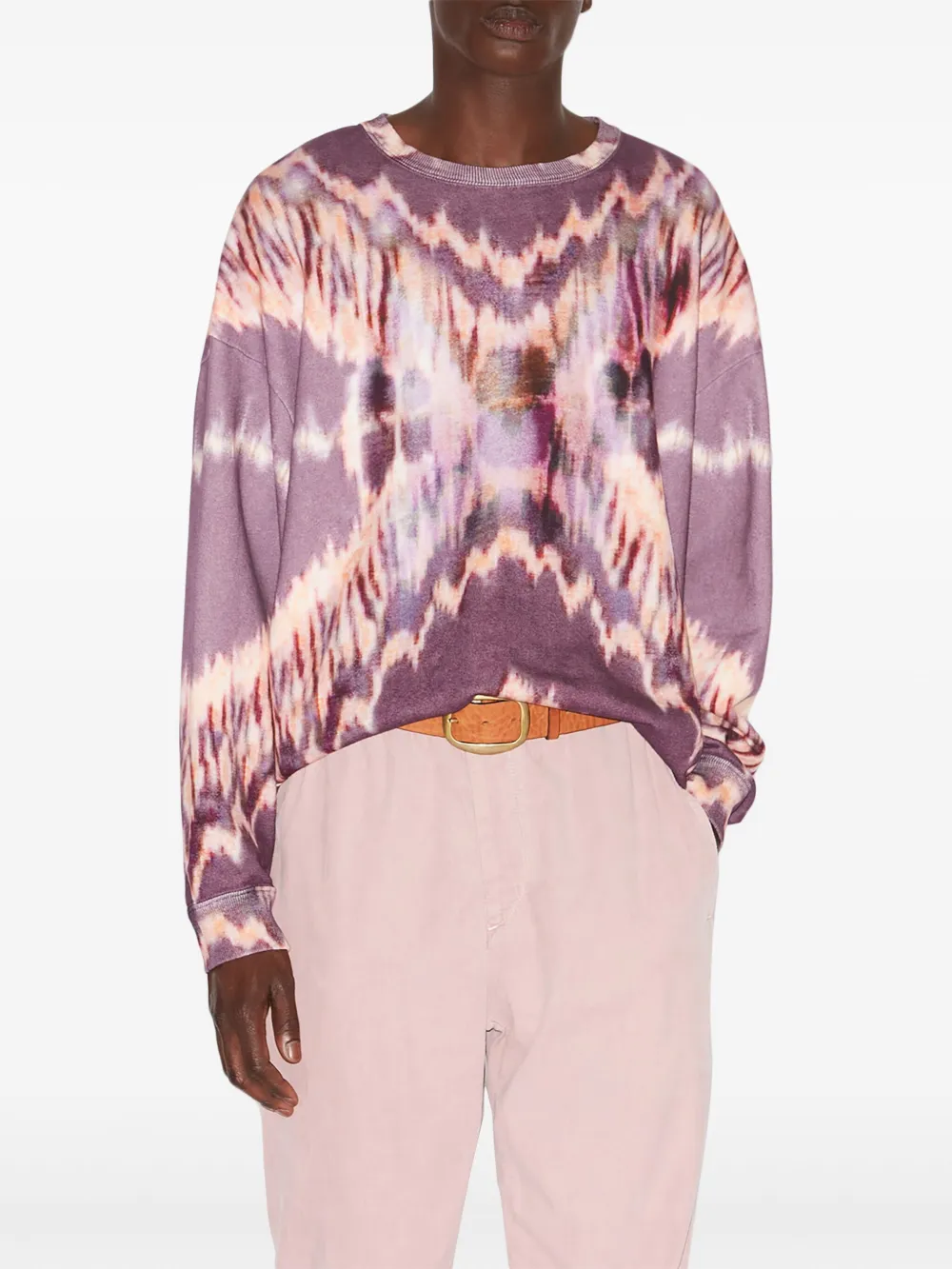 Isabel Marant Dobbie Sweatshirt In Purple