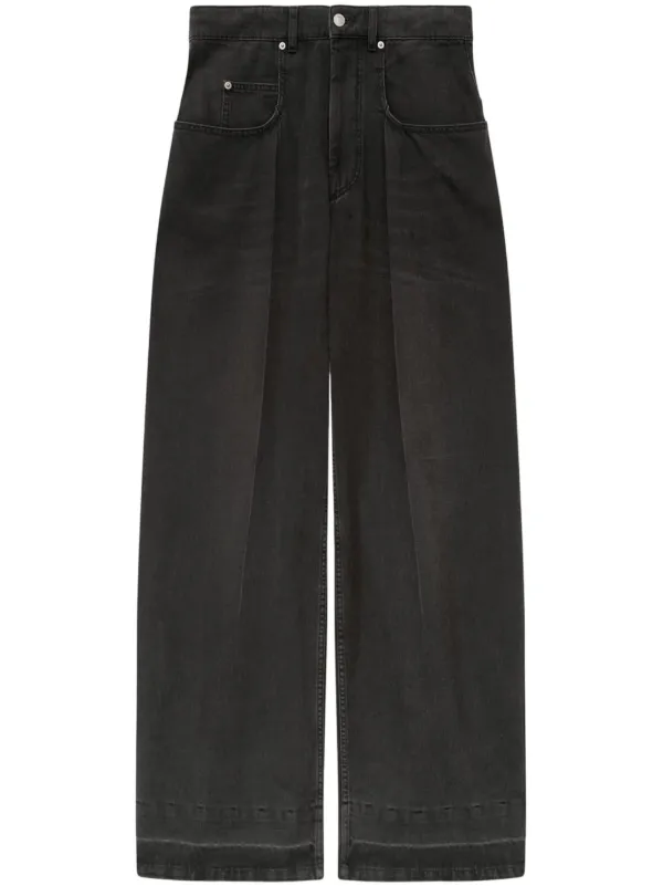 デニム・ジーパン Marant Etoile Rachelle Jeans RACHELLE PANTS Woman light blue | ISABEL MARANT Official
